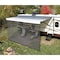 Lippert SHADE, FRONT PANEL AWNING - BLACK 8X19 3797820819 - alternate 1
